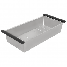 Colander for kitchen sink LEOMIKAO STEEL COLANDER IN 