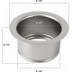 Mounting bracket for LEOMIKAO MK-2 IN grinder (Stainless steel)