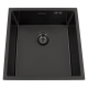 Кухонна мийка LEOMIKAO NARA 400-U GM PVD воронена сталь