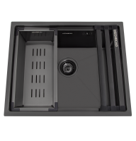 Кухонна мийка LEOMIKAO TOKIO 450-U GM